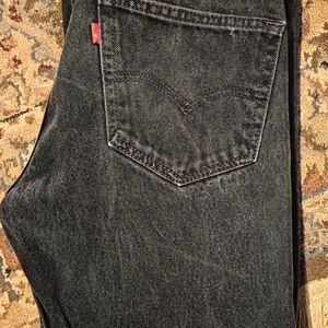 Levis 505 Jeans Men’s Size 31 x 30 Black